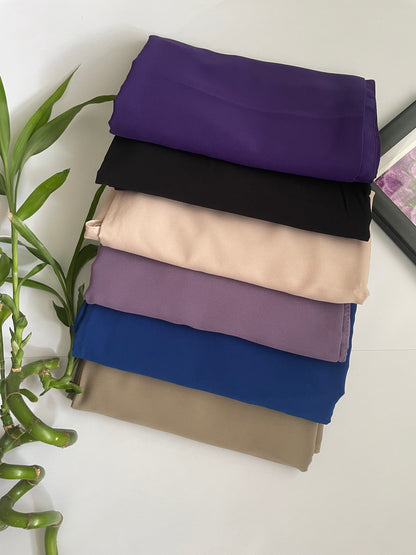 Instant Damen Mulimisches Hijab Kopftuch mit Kappe