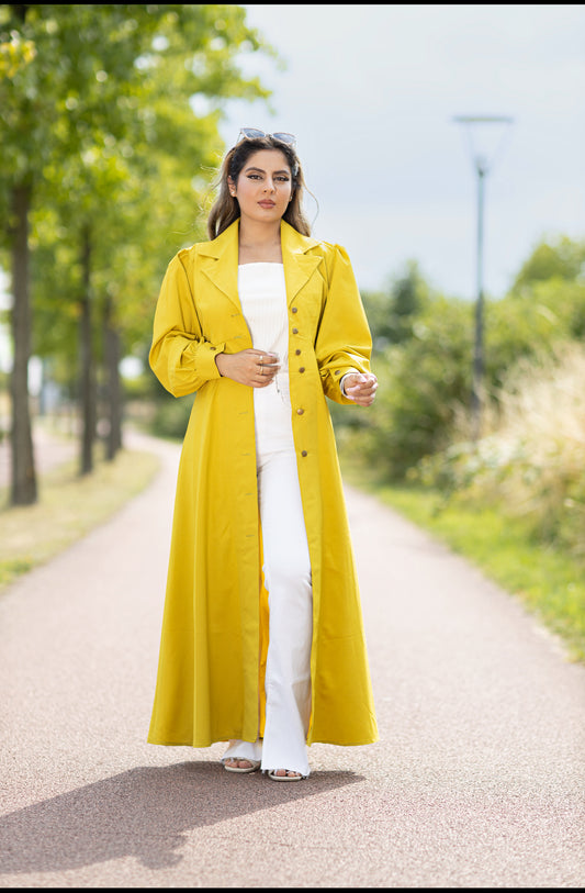 Maximantel „Sunshine Elegance“ – Strahlend in Gelb